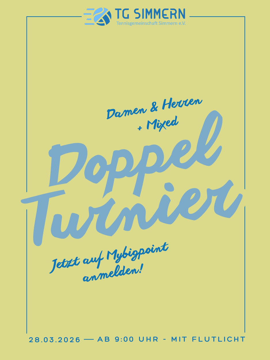 LK Doppel Turnier: Damen/Herren/Mixed